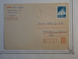 BK15 HUNGARY   BELLE LETTRE  1979 BALASS. A UBERLINGEN GERMANY ++AFF.PLAISANT +++ - Briefe U. Dokumente