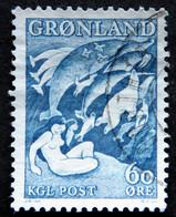 Greenland 1957  Legend.  MiNr.39  ( Lot H 770 ) - Usados