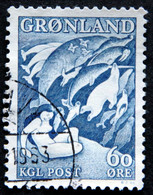 Greenland 1957  Legend.  MiNr.39  ( Lot H 772 ) - Gebruikt