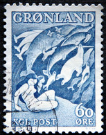 Greenland 1957  Legend.  MiNr.39  ( Lot H 774 ) - Oblitérés