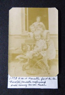 44 - SAINT-NAZAIRE - VILLES-MARTIN 1899 - EVA ET MARCELLE LAUNAY (DENTELLE AU FUSEAU)  ET ANDRE LAUNAY SUR SON CHEVAL - Plaatsen