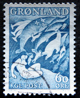 Greenland 1957  Legend.  MiNr.39  ( Lot H 778 ) - Used Stamps