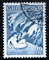 Greenland 1957  Legend.  MiNr.39  ( Lot H 779 ) - Gebraucht