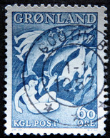 Greenland 1957  Legend.  MiNr.39  ( Lot H 781 ) - Gebruikt