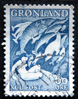 Greenland 1957  Legend.  MiNr.39  ( Lot H 782 ) - Gebruikt