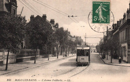 Malo Les Bains - L'avenue Faidherbe - Tramway Tram - Malo Les Bains