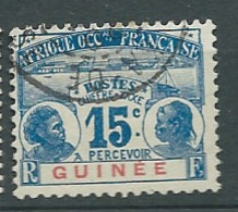 Guinée Française  - Taxe - Yvert N° 10 Oblitéré  -  AE 17742 - Other & Unclassified