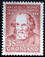 Greenland 1964 The 150th Anniversary Of The Birth Of Samuel Kleinschmidt Minr.64   Lot H 790) - Usados