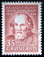 Greenland 1964 The 150th Anniversary Of The Birth Of Samuel Kleinschmidt Minr.64   Lot H 791) - Usados