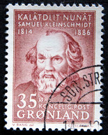 Greenland 1964 The 150th Anniversary Of The Birth Of Samuel Kleinschmidt Minr.64   Lot H 793) - Usati