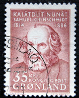 Greenland 1964 The 150th Anniversary Of The Birth Of Samuel Kleinschmidt Minr.64   Lot H 800) - Gebruikt