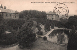 Igny - école Saint Nicolas - Jardin D'agrément - Igny