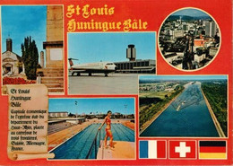 68 - SAINT-LOUIS-HUNINGUE-BALE - MULTIVUES - Saint Louis