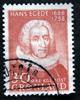 Greenland 1958 Hans Egede Missionær. Minr.42 ( Lot H 812 ) - Used Stamps