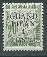 Grand Liban - Taxe - Yvert Série N° 2 * Trace De Charniere -  Ava 32107 - Segnatasse