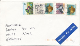 Canada Cover Sent To Germany 27-10-1997 Topic Stamps - Storia Postale