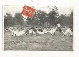 Cp, Sports ,gymnastique Assouplissements ,  Voyagée 1911 - Gymnastique