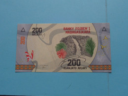 200 Ariary ( BO1141135 ) Madagasikara - 2017 ( For Grade, Please See Photo ) UNC ! - Madagaskar