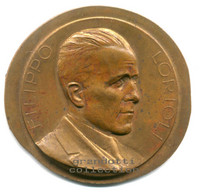 FILIPPO LORIOLI 1928 MEDAGLIA COMMEMORATIVA RARA BOZZA DEL BONINSEGNA EGIDIO - Profesionales/De Sociedad