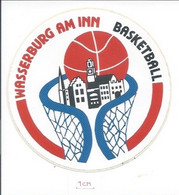 Sticker SU000206 - Basketball Germany Wasserburg Am Inn - Abbigliamento, Souvenirs & Varie