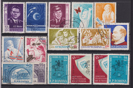 Rumänien Lot ° Briefmarken Gestempelt /  Stamps Stamped /  Timbres Oblitérés - Lotes & Colecciones