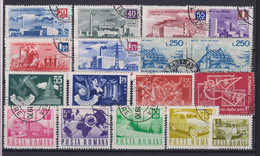 Rumänien Lot °  Briefmarken Gestempelt /  Stamps Stamped /  Timbres Oblitérés - Verzamelingen