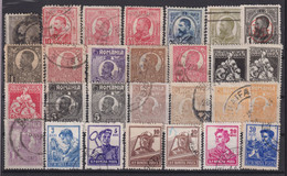 Rumänien Lot °  Briefmarken Gestempelt /  Stamps Stamped /  Timbres Oblitérés - Collections