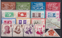 Rumänien Lot °  Briefmarken Gestempelt /  Stamps Stamped /  Timbres Oblitérés - Collezioni