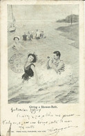 Giving A Shower-Bath , 1904 , Carte Précurseur Postée De Galveston - Galveston