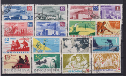 Rumänien Lot °  Briefmarken Gestempelt /  Stamps Stamped /  Timbres Oblitérés - Lotes & Colecciones