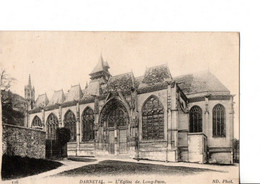126.  DARNETAL. -  L'Eglise De Long-Paon.  ND.Phot.  1917.  ETAT NEUF.      Voir SCANS Recto-verso - Darnétal