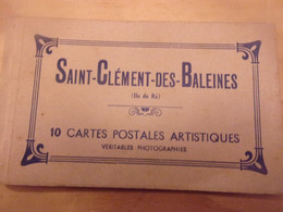 ♥️  Carnet Saint Clement Des Baleines Ile De Ré 10 Cartes Postales Artistiques - Ile De Ré