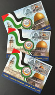 Niger 2022 Mi. ? Carte Maximum Maxi Card Joint Issue Emission Commune Al Qods Quds Capitale De La Palestine - Gemeinschaftsausgaben