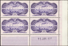 FRANCE  COINS DATES P. AERIENNE N°15 50f Burelé 15 Juin 1936 Qualité:** Cote:8500 - Andere & Zonder Classificatie