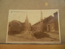 MONT GAUTHIER L'EGLISE ET LA RUE - ANIMEE - ED NELS OBLITEREE - Rochefort