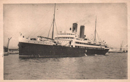 Bateau - Paquebot GOUVERNEUR Général Chanzy - Compagnie Générale Transatlantique - Steamers