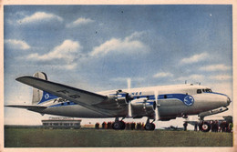 Aviation - Avion DOUGLAS DC 4 En Service Sur Les Lignes Longs Courriers AIR FRANCE - Aéroport Paris Orly - 1946-....: Ere Moderne