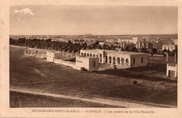 Rare CPA Algérie Ouargla Mission Des Pères Blancs - Les Jardins De La Ville Nouvelle  Algeria El Djazaïr  الجزائر ورقلة - Ouargla