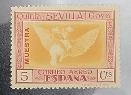O) 1930 SPAIN, SPECIMEN - MUESTRA, GOYA ISSUE, FANTASY OF FLIGHT, MNH - Variétés & Curiosités