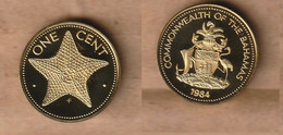 BAHAMAS  1 Cent  1984 PROOF   • 3.16 G • ⌀ 19.05 Mm KM# 59 - Bahamas