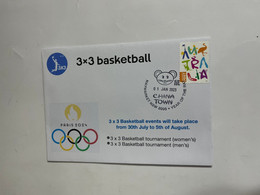 (2 N 34) 2024 France - Paris Olympic Games (1-1-2023) Sport / 3x3 Basketball - Estate 2024 : Parigi