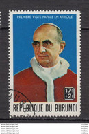 ##19, Burundi, Pape, Pope, Religion - Used Stamps