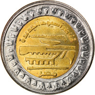 Monnaie, Égypte, Nouveaux Ponts D'Assiout, Pound, 2019, SPL, Bi-Metallic - Egypt