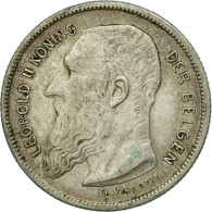 Monnaie, Belgique, 2 Francs, 2 Frank, 1909, TTB, Argent, KM:59 - 2 Francs