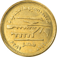 Monnaie, Égypte, Nouveaux Ponts D'Assiout, 50 Piastres, 2019, SPL, Laiton - Egypt