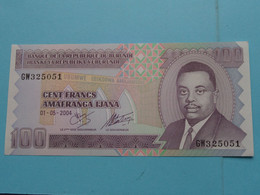 100 Francs - 2004 > Burundi ( For Grade, Please See Photo ) UNC ! - Erythrée