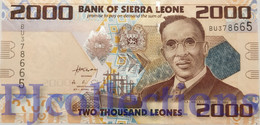 SIERRA LEONE 2000 LEONES 2010 PICK 31a UNC - Sierra Leone