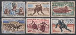 SENEGAL - Année Complète 1961 - N°Yv. 204 à 209 - Complet - Neuf Luxe ** / MNH / Postfrisch - Sénégal (1960-...)