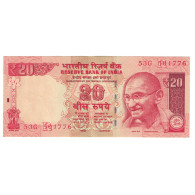 Billet, Inde, 20 Rupees, KM:96b, SPL - India