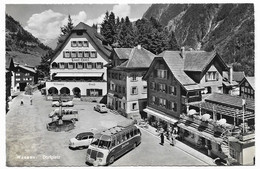 SUISSE WASSEN - Dorfplatz - Automobiles Autocar - Wassen